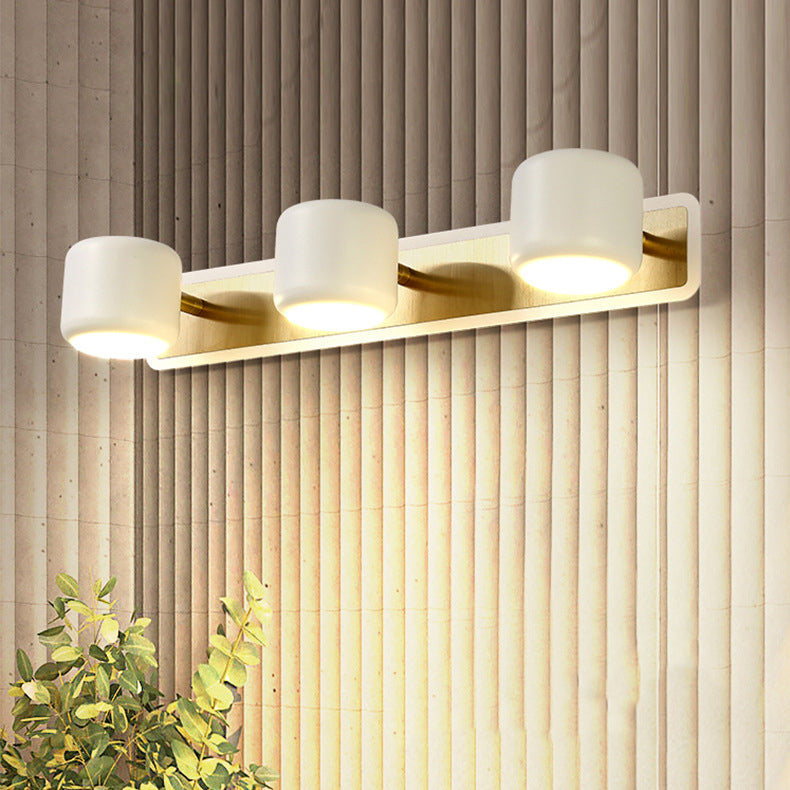 Cylinder Iron Vanity Mirror Wall Lamp