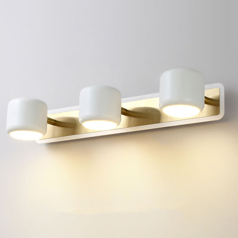 Cylinder Iron Vanity Mirror Wall Lamp