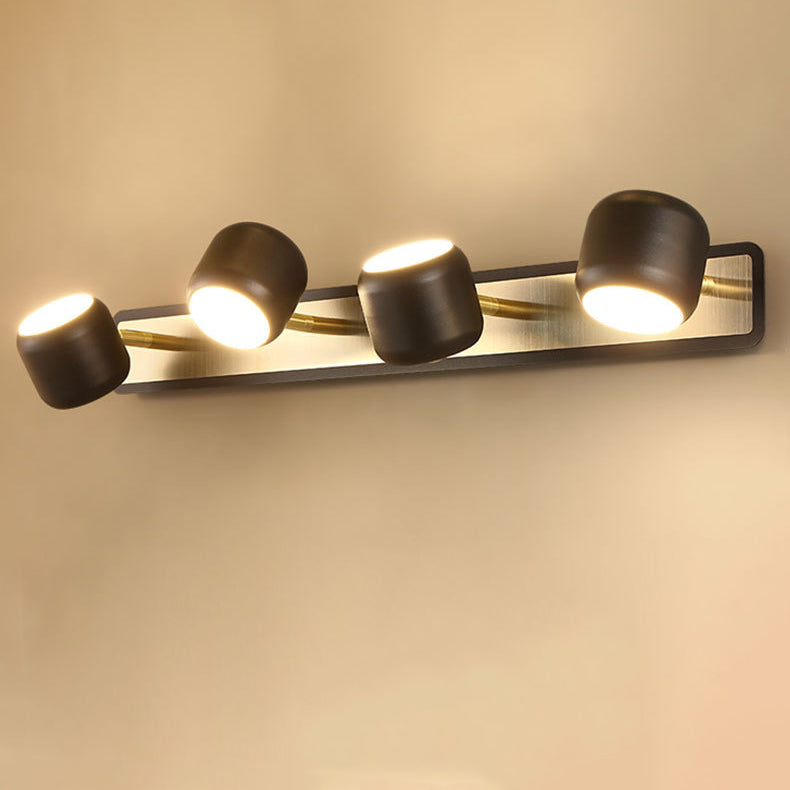 Cylinder Iron Vanity Mirror Wall Lamp