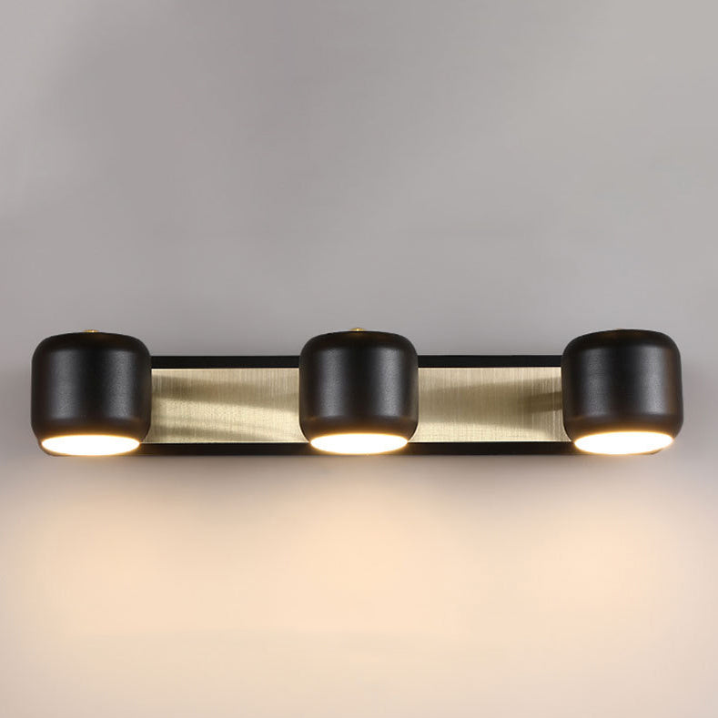 Cylinder Iron Vanity Mirror Wall Lamp