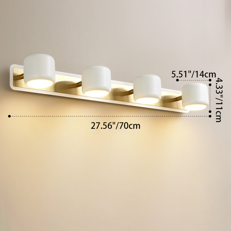 Cylinder Iron Vanity Mirror Wall Lamp