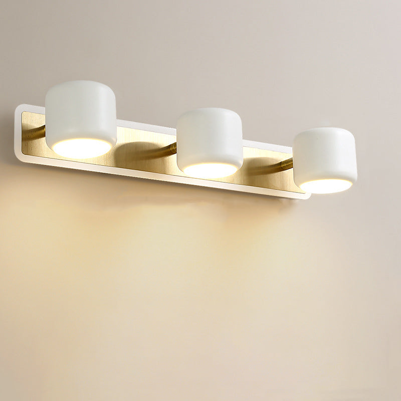 Cylinder Iron Vanity Mirror Wall Lamp