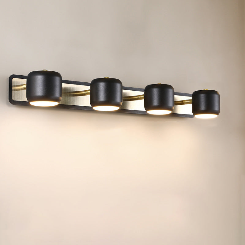 Cylinder Iron Vanity Mirror Wall Lamp