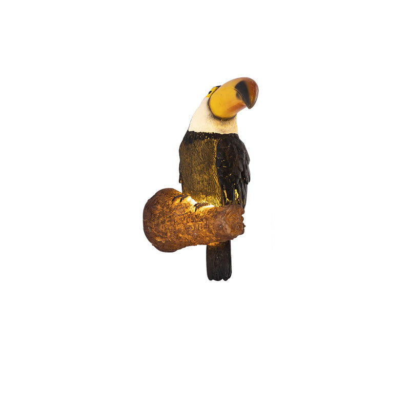 Resin Imitation Animal Toucan Outdoor Light
