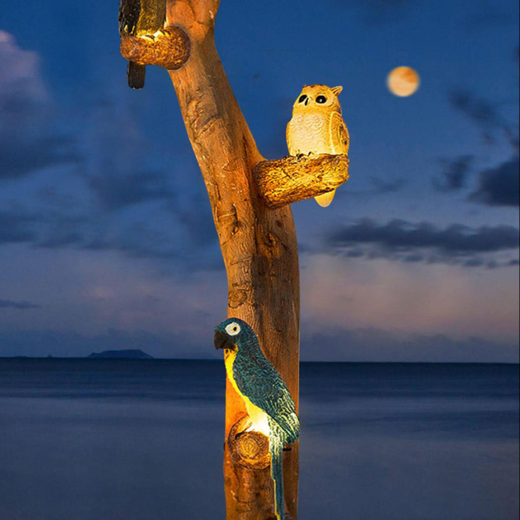 Resin Imitation Animal Toucan Outdoor Light