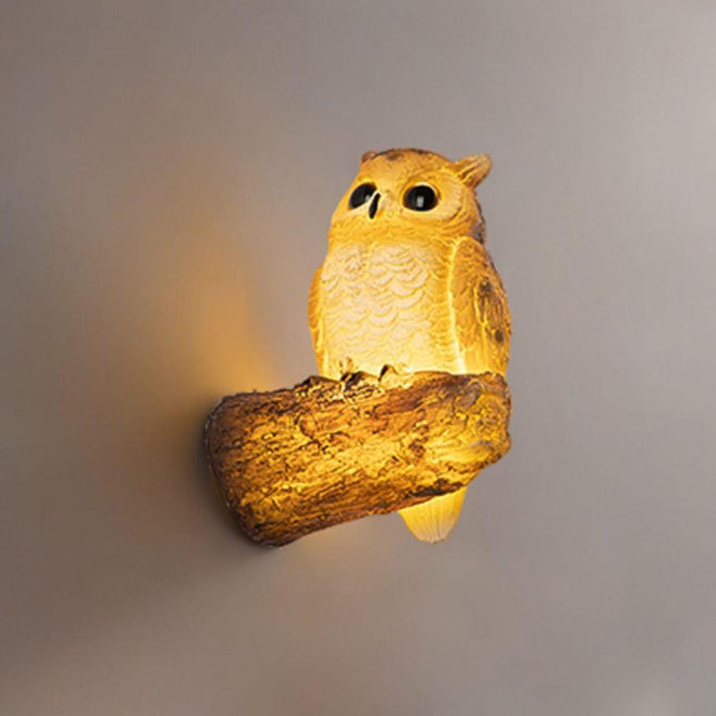 Resin Imitation Animal Toucan Outdoor Light