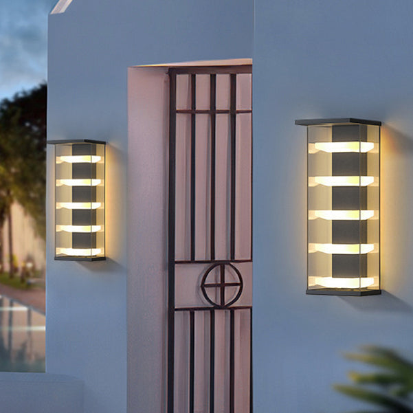 Stainless Steel Acrylic Rectangular Outdoor Light