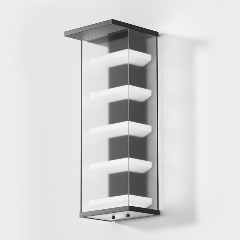 Stainless Steel Acrylic Rectangular Outdoor Light