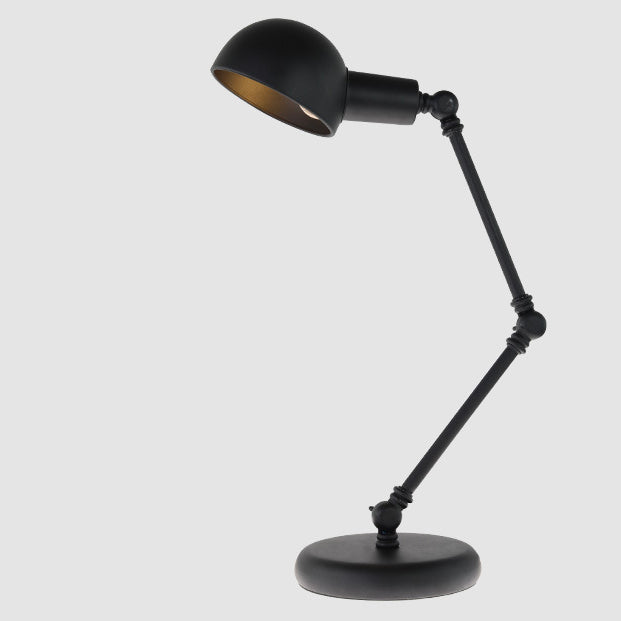 Iron Semicircular Rocker Arm Table Lamp
