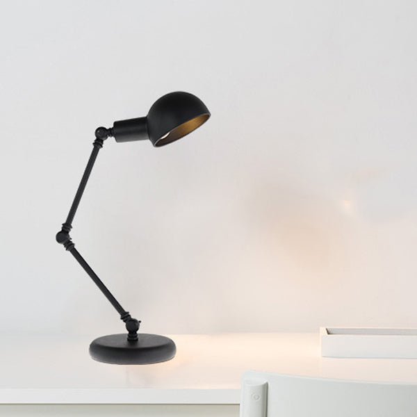 Iron Semicircular Rocker Arm Table Lamp