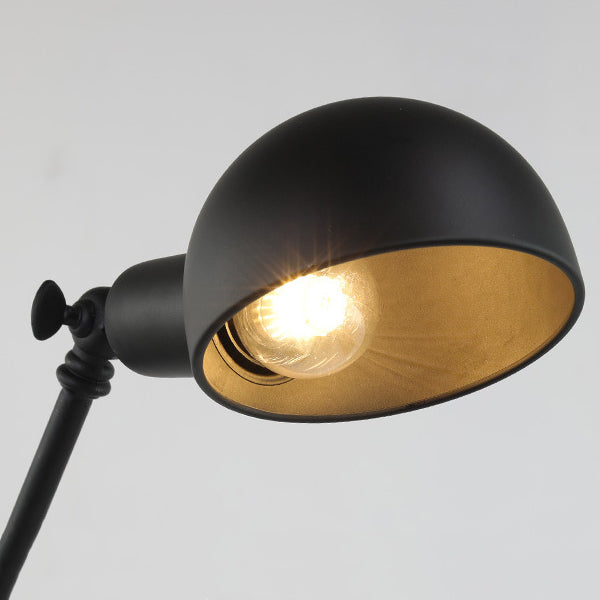 Iron Semicircular Rocker Arm Table Lamp