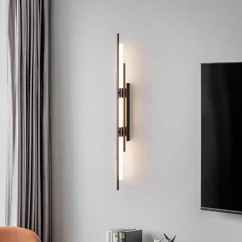 Iron Acrylic Long Strip Wall Lamp