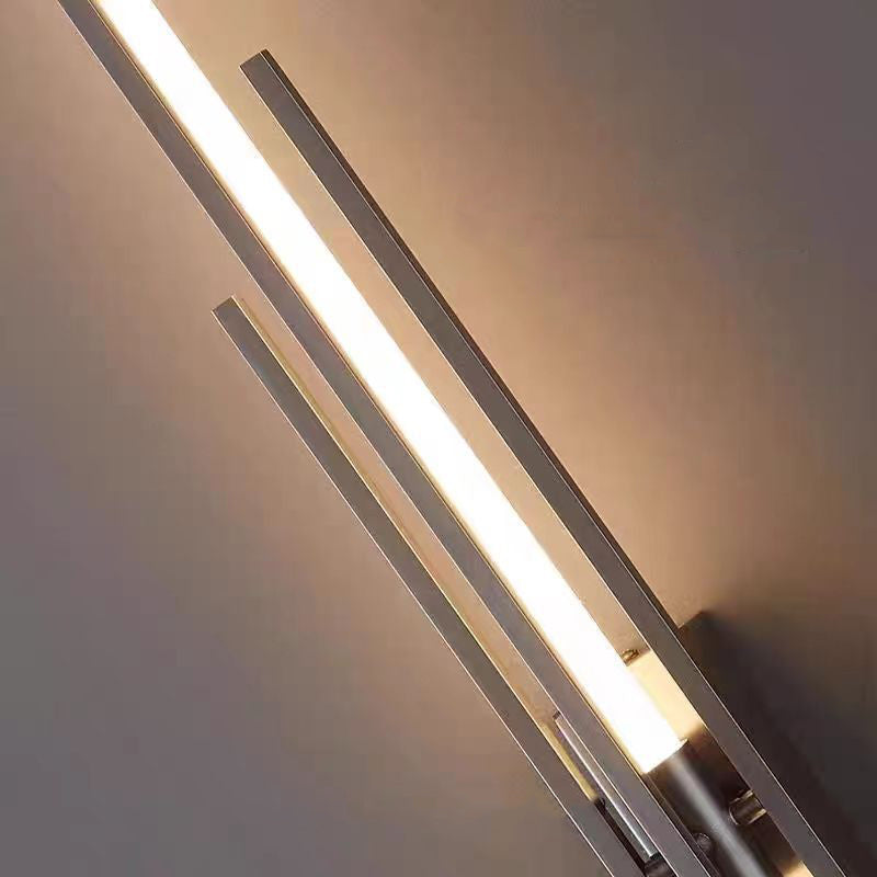 Iron Acrylic Long Strip Wall Lamp
