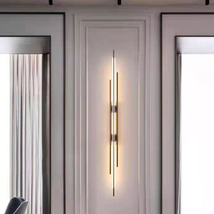 Iron Acrylic Long Strip Wall Lamp