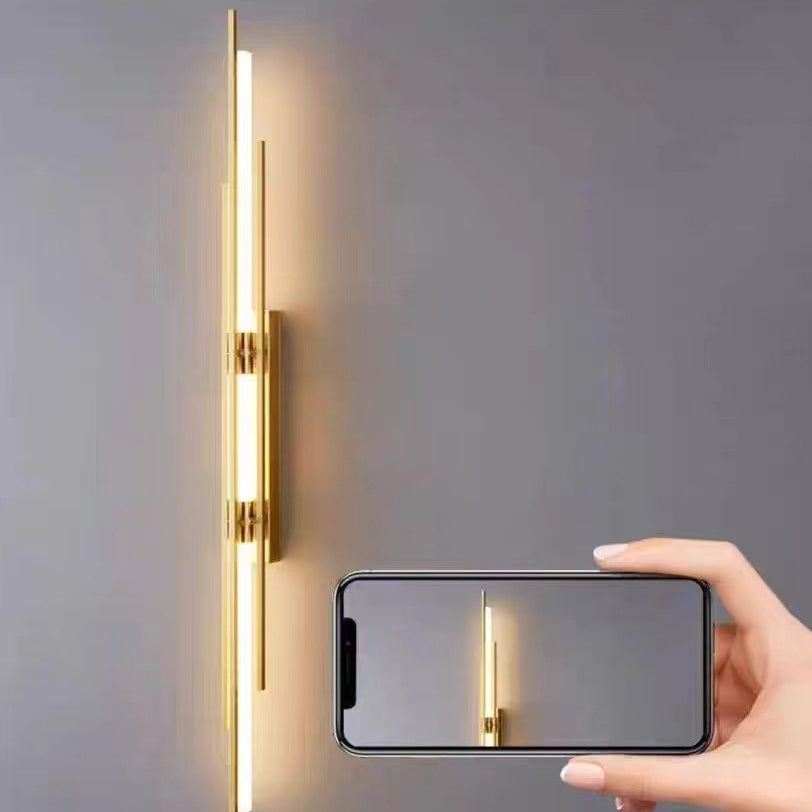 Iron Acrylic Long Strip Wall Lamp