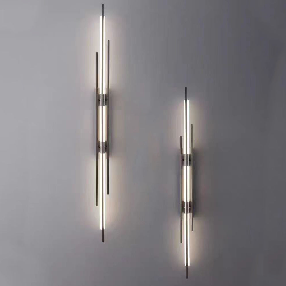 Iron Acrylic Long Strip Wall Lamp