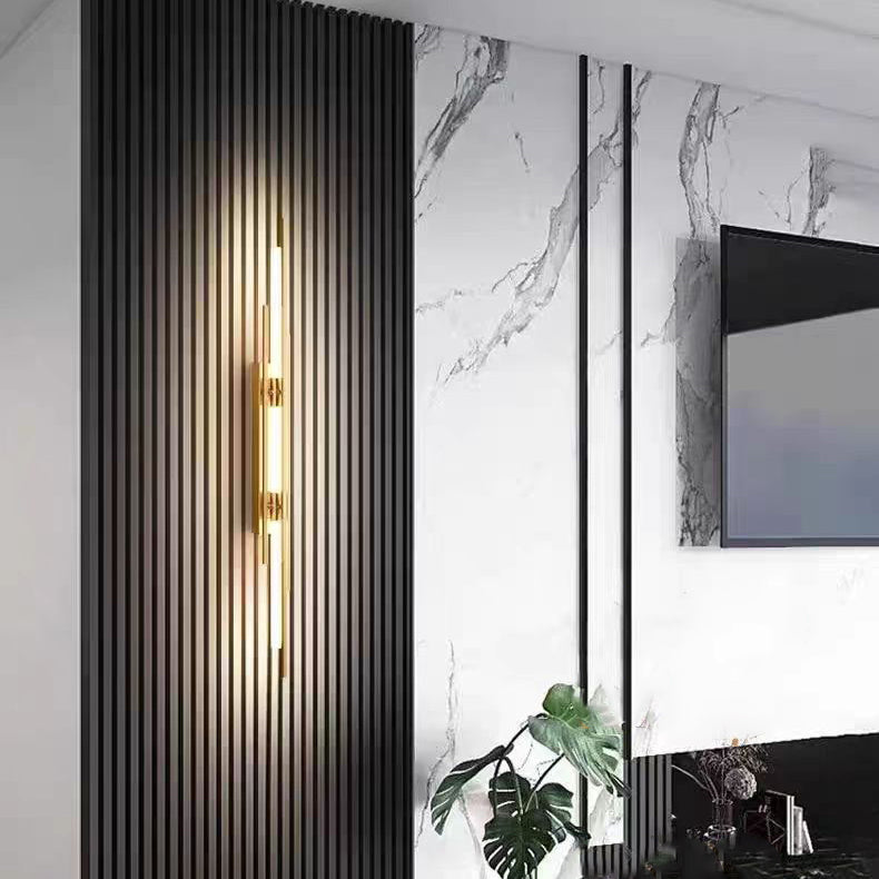 Iron Acrylic Long Strip Wall Lamp