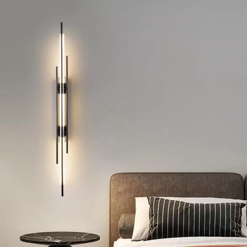 Iron Acrylic Long Strip Wall Lamp