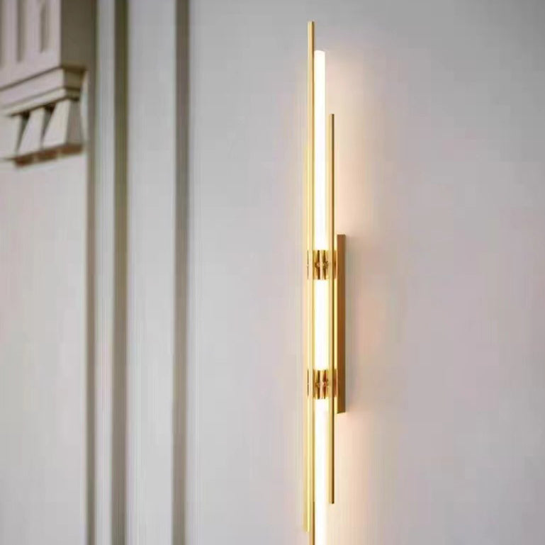 Iron Acrylic Long Strip Wall Lamp