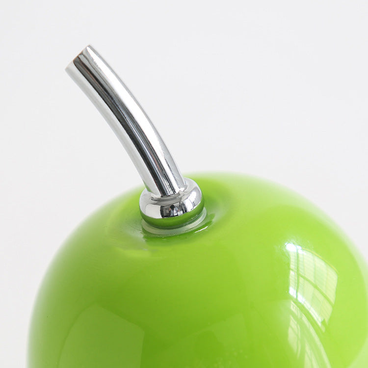 Pear Glass Iron Rechargeable Table Lamp