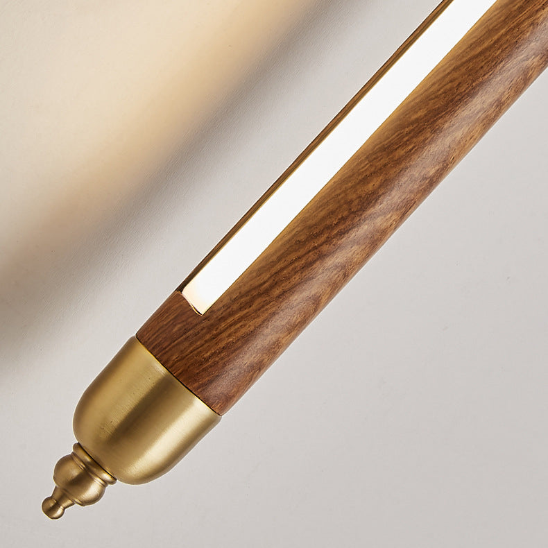 Full Copper Solid Wood Wall Lamp