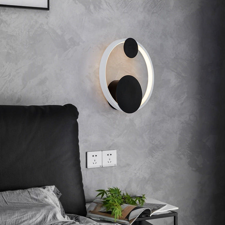 Geometric Circle Ring Iron Wall Lamp