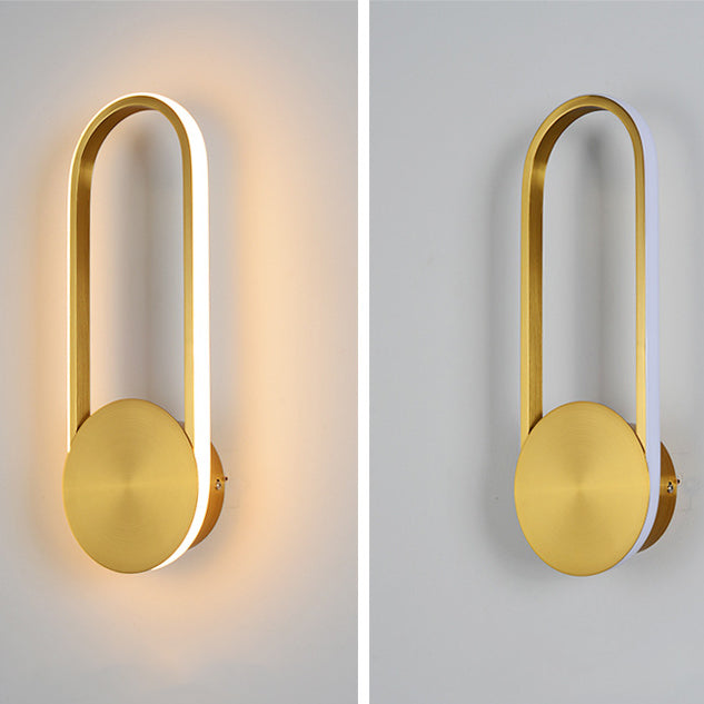 Geometric Circle Ring Iron Wall Lamp