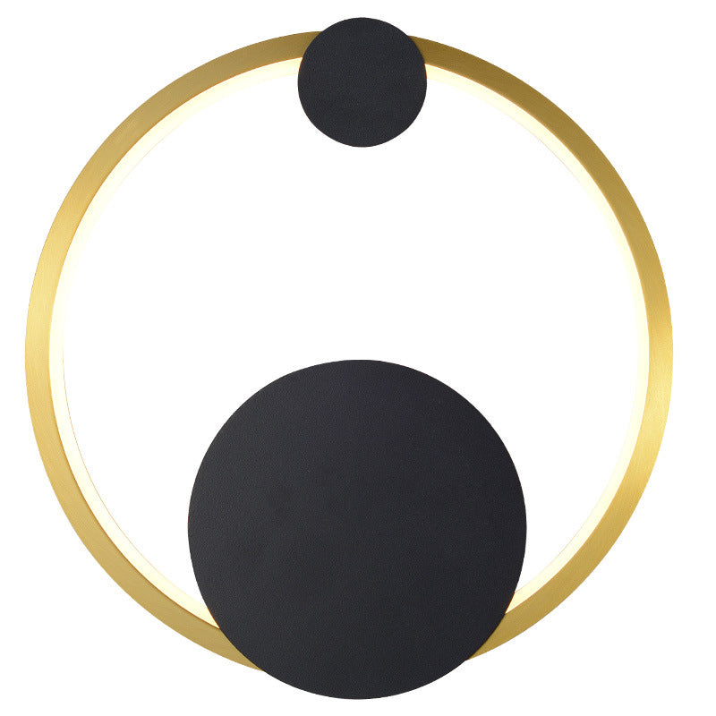 Geometric Circle Ring Iron Wall Lamp
