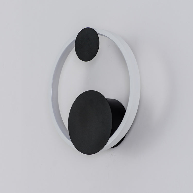Geometric Circle Ring Iron Wall Lamp