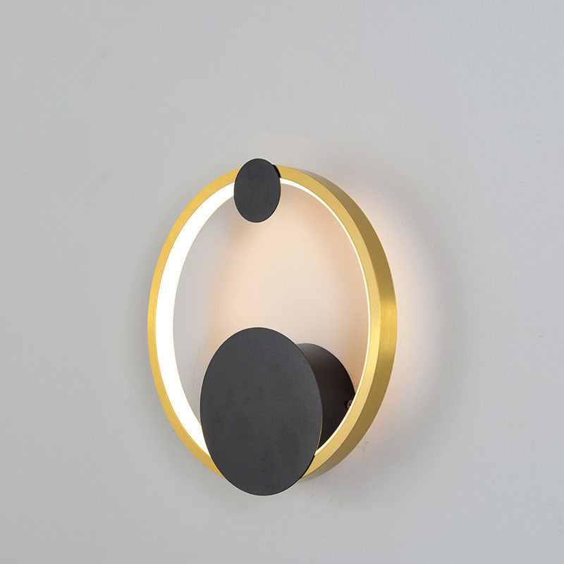 Geometric Circle Ring Iron Wall Lamp