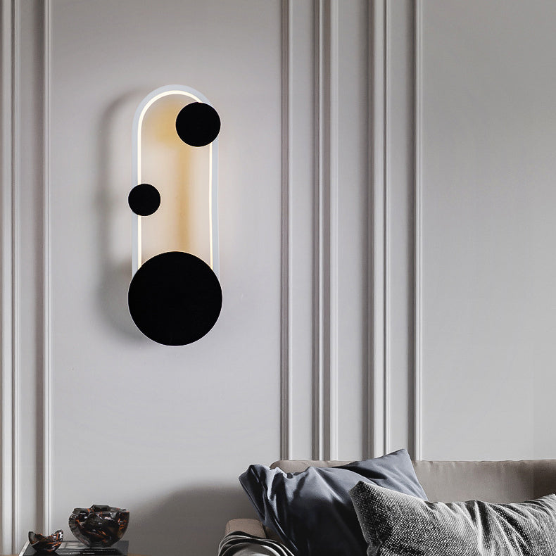 Geometric Circle Ring Iron Wall Lamp