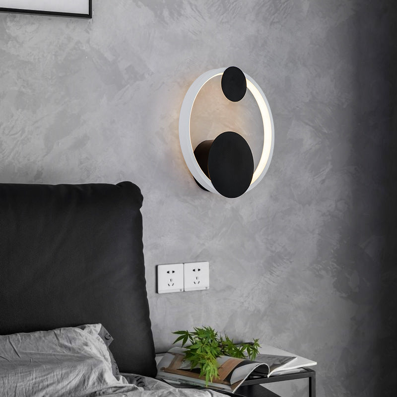 Geometric Circle Ring Iron Wall Lamp