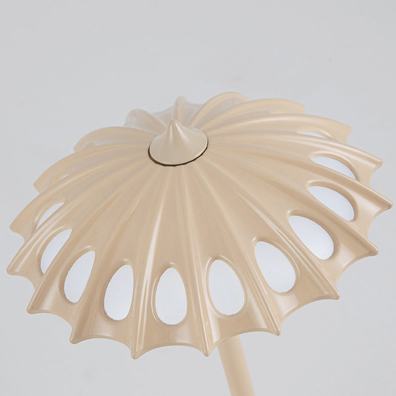 Aluminum Acrylic Umbrella Bedroom Table Lamp