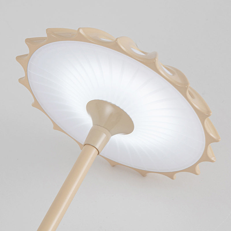 Aluminum Acrylic Umbrella Bedroom Table Lamp