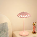 Aluminum Acrylic Umbrella Bedroom Table Lamp