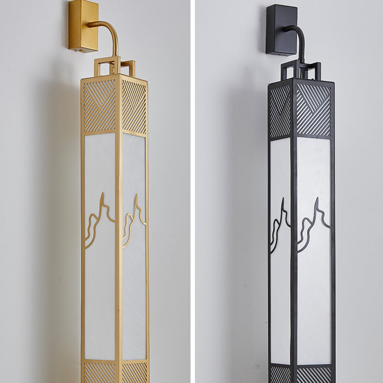 Carbon Steel Imitation Marble Wall Lamp