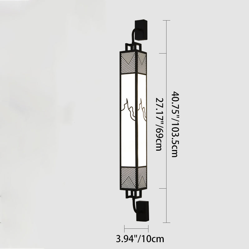 Carbon Steel Imitation Marble Wall Lamp