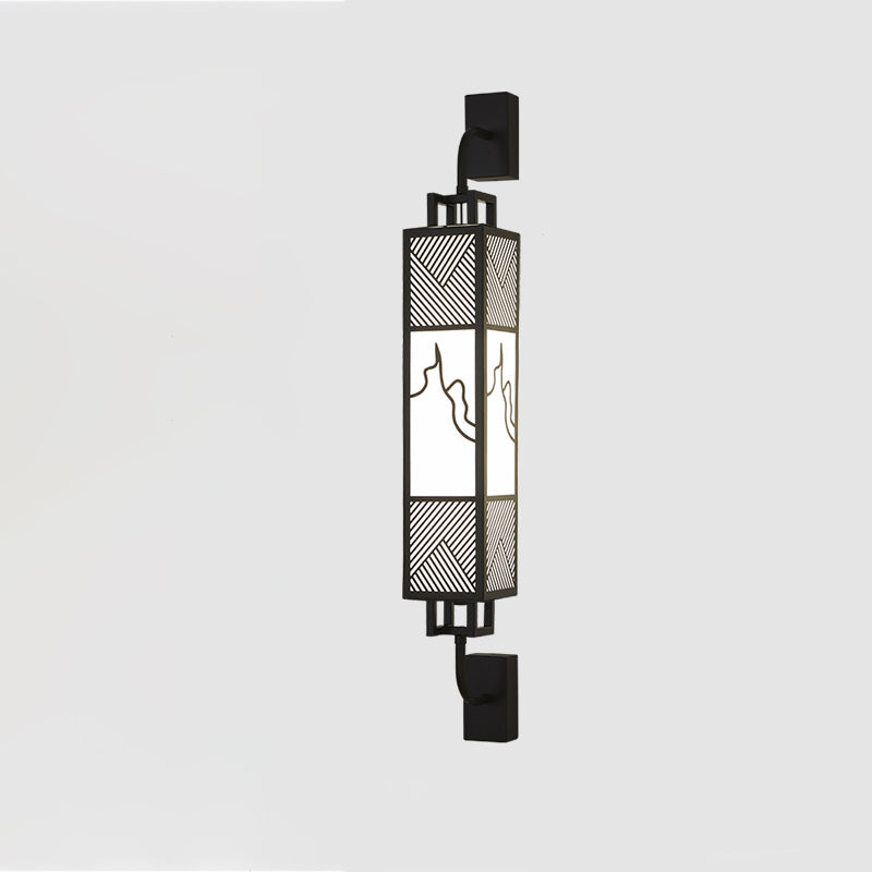 Carbon Steel Imitation Marble Wall Lamp