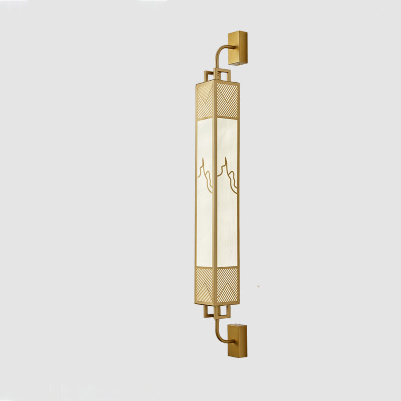 Carbon Steel Imitation Marble Wall Lamp