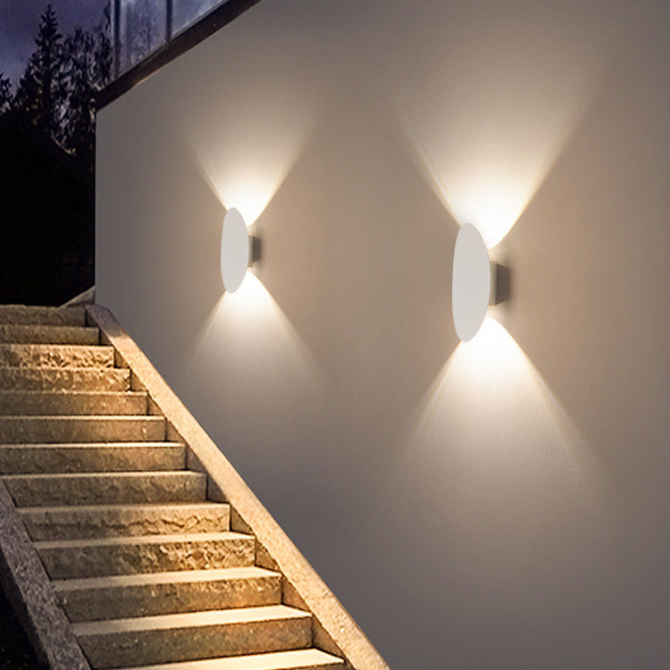 Aluminum Elliptical Patio Outdoor Light