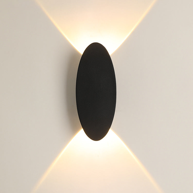 Aluminum Elliptical Patio Outdoor Light