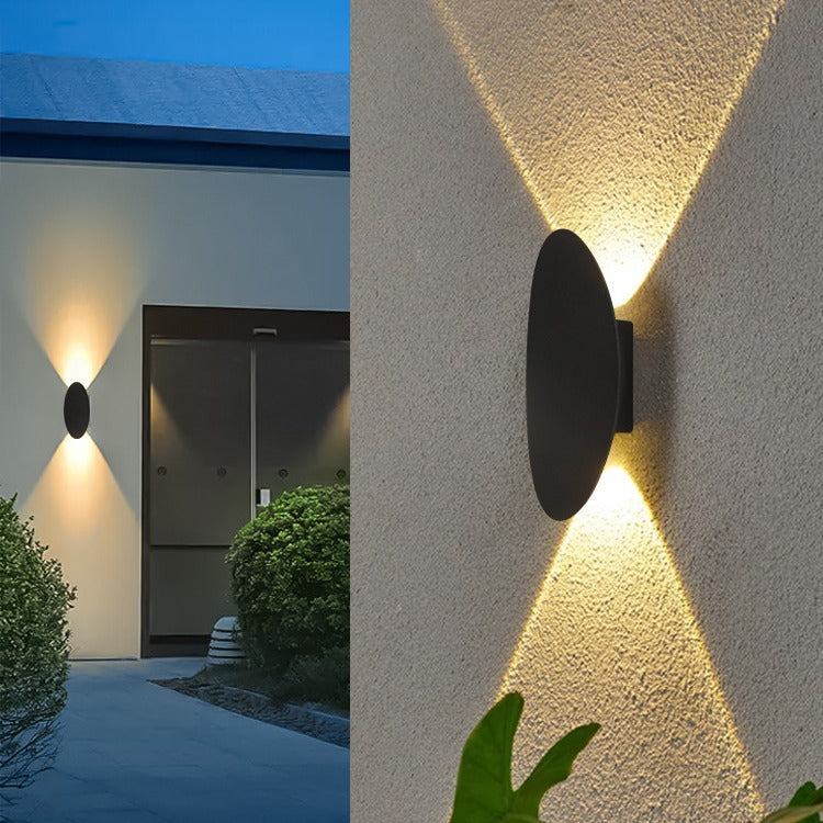Aluminum Elliptical Patio Outdoor Light
