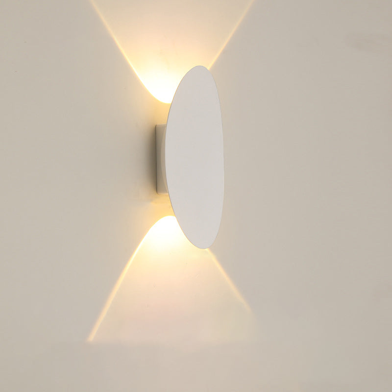 Aluminum Elliptical Patio Outdoor Light