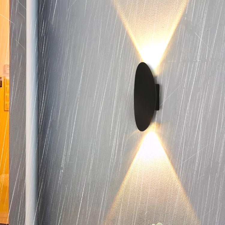 Aluminum Elliptical Patio Outdoor Light