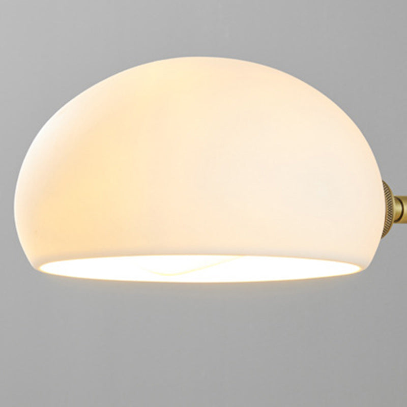 Brass Ash Wood Ceramic Wall Lamp