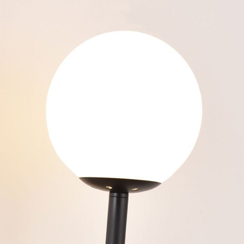 Glass Ball Hardware Living Wall Lamp