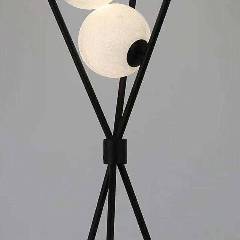 Contemporary Creative PLA 3D 3-Light Floor Lamp