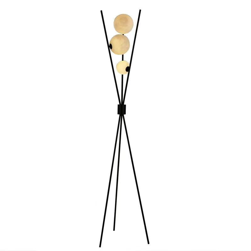 Contemporary Creative PLA 3D 3-Light Floor Lamp