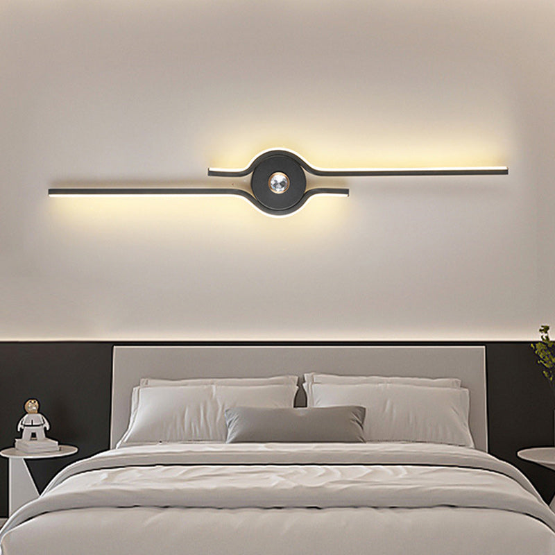 Aluminum Iron Long Strip Wall Lamp