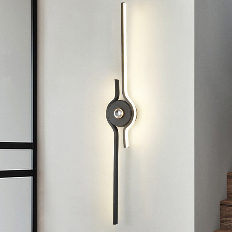 Aluminum Iron Long Strip Wall Lamp